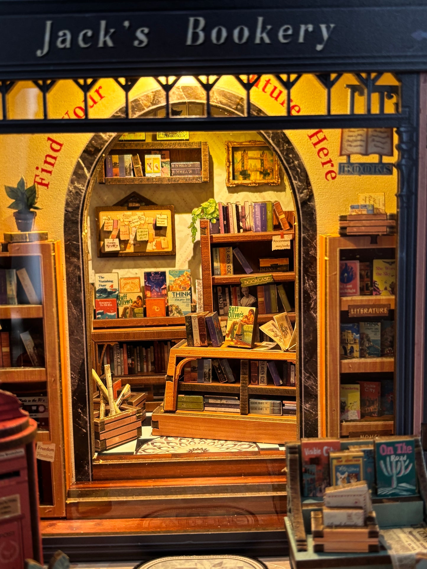 Boutique book shop