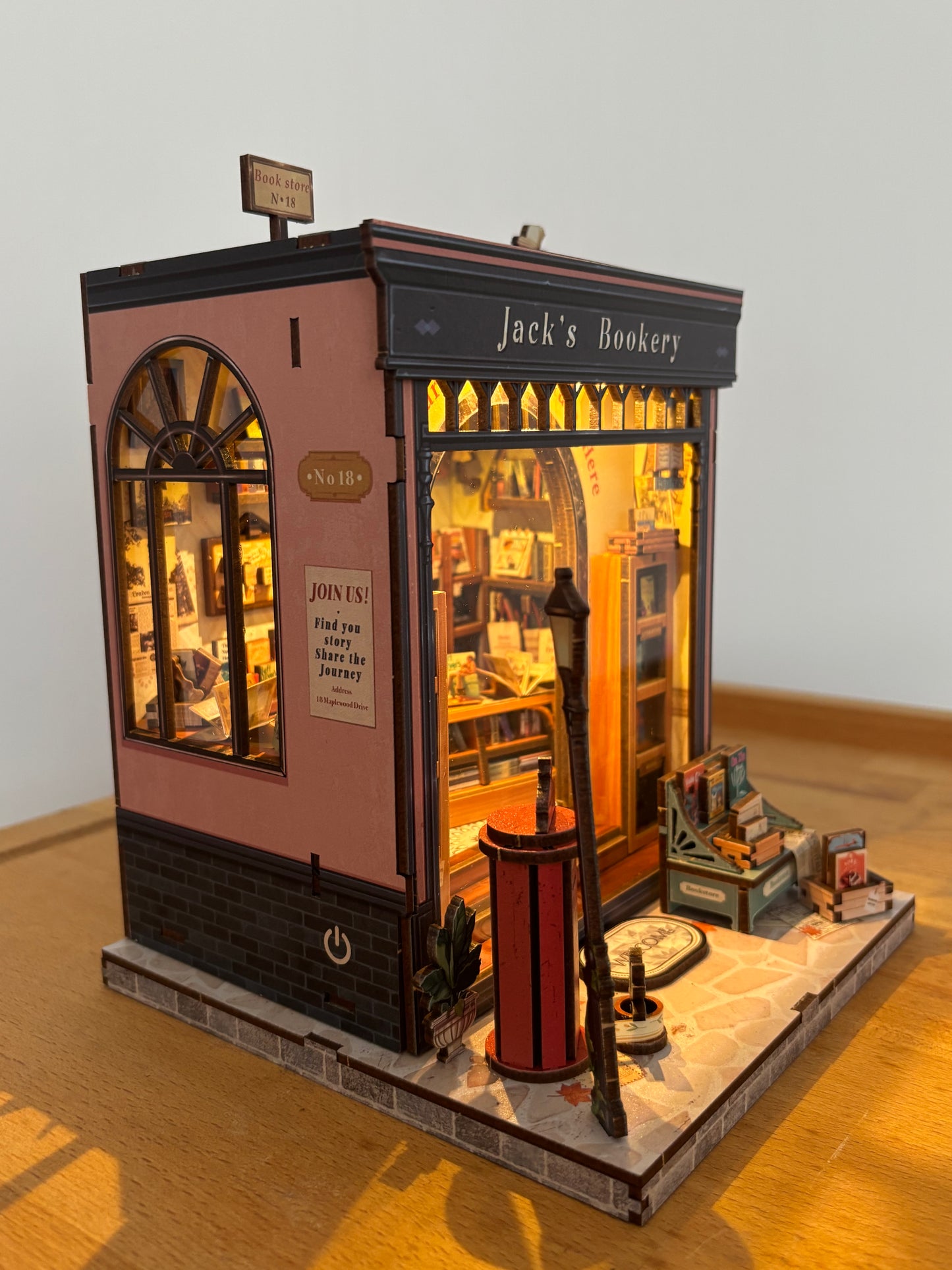 Boutique book shop