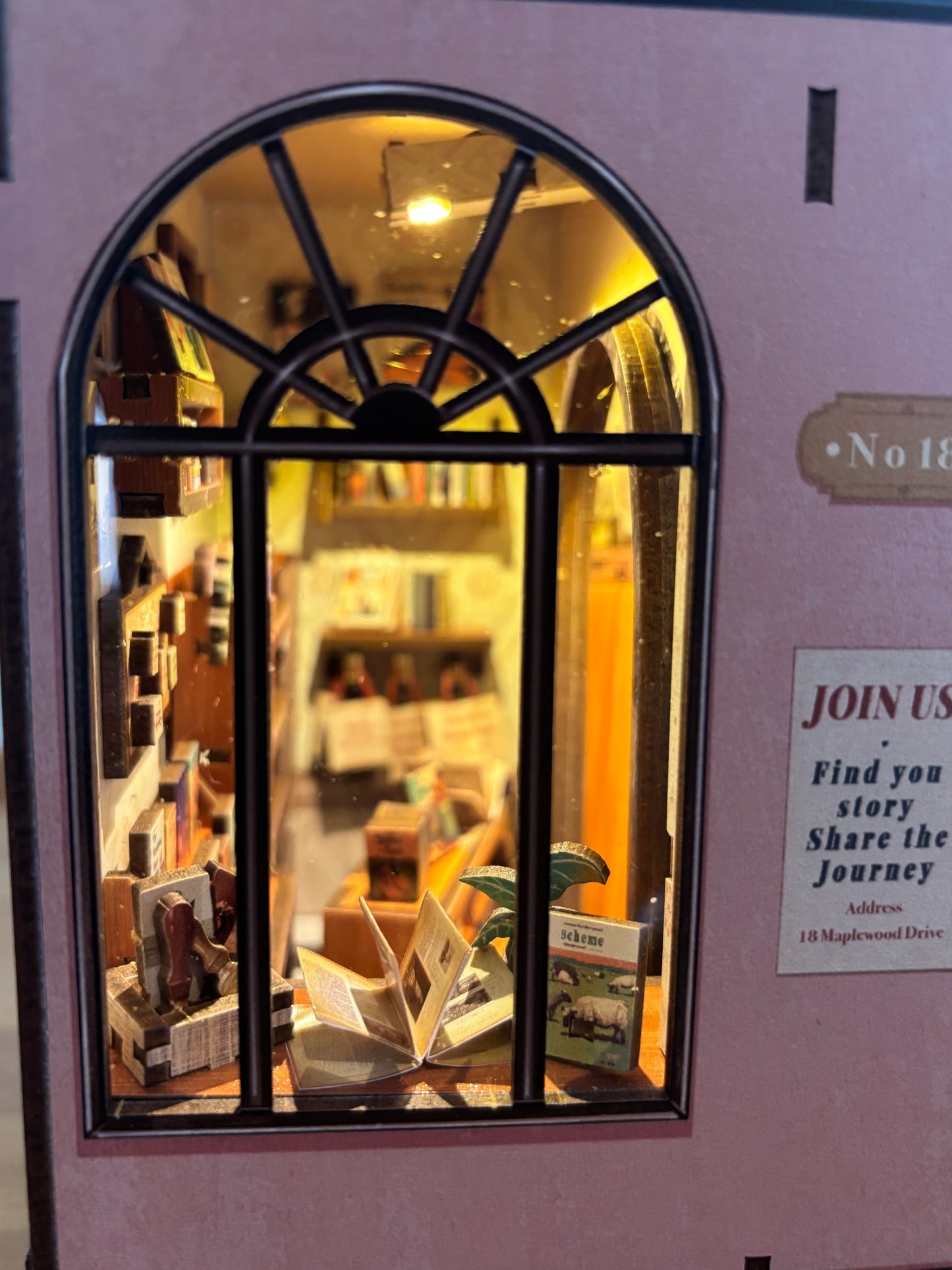 Boutique book shop
