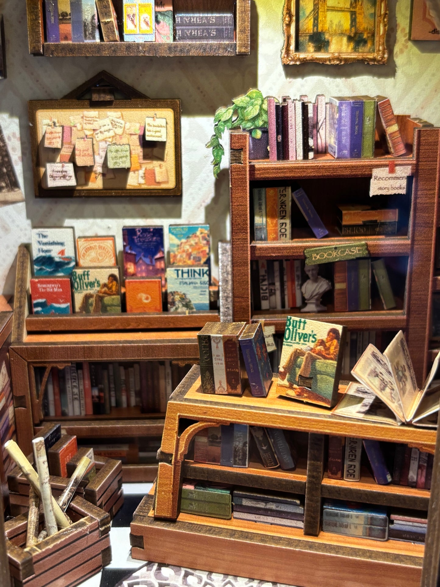 Boutique book shop