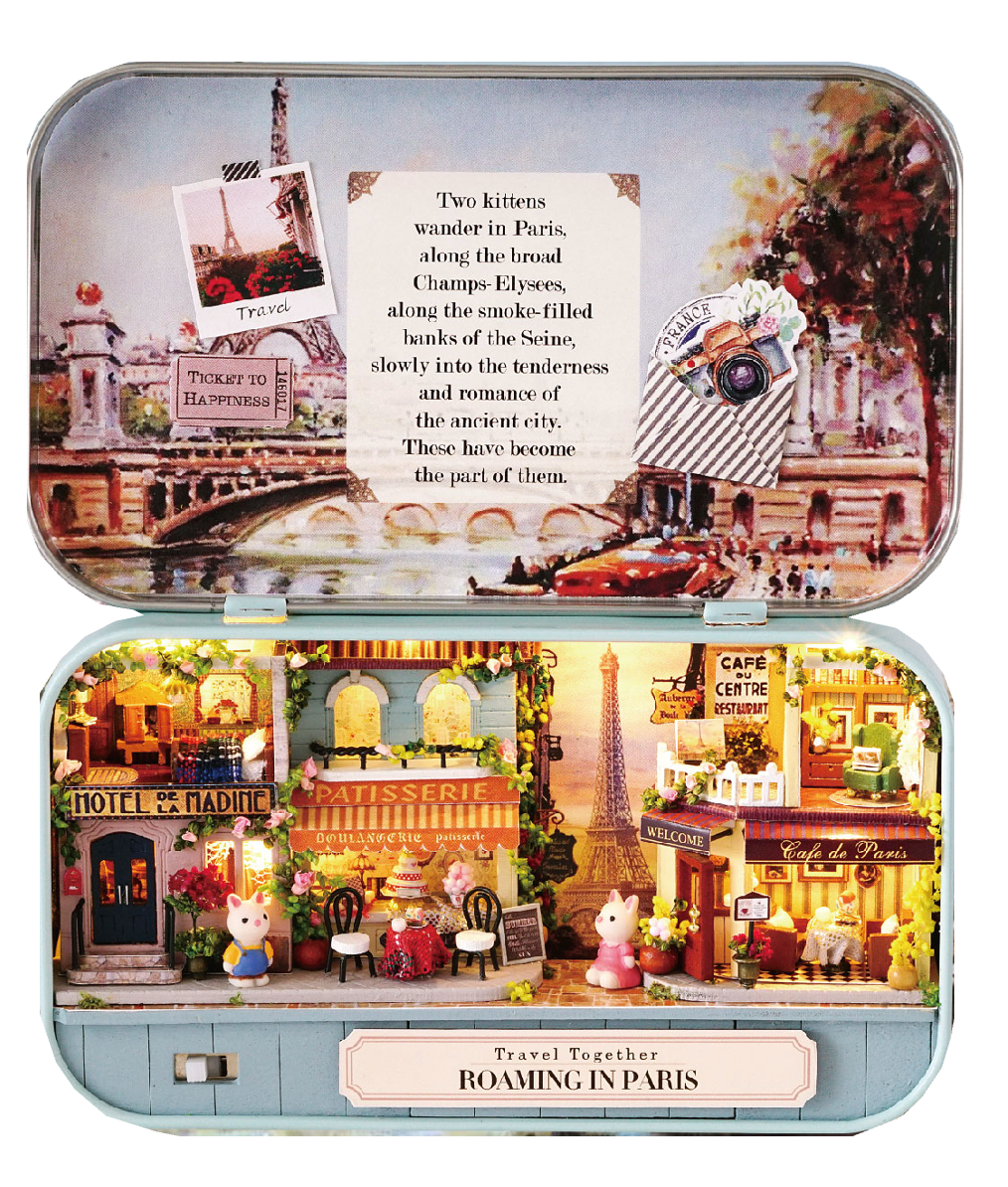 Roaming in Paris