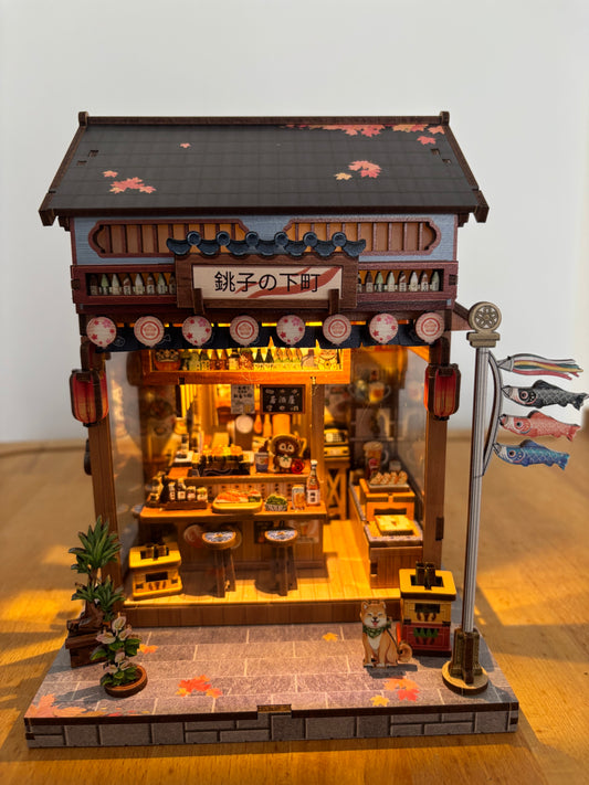 Traditional sushi shop