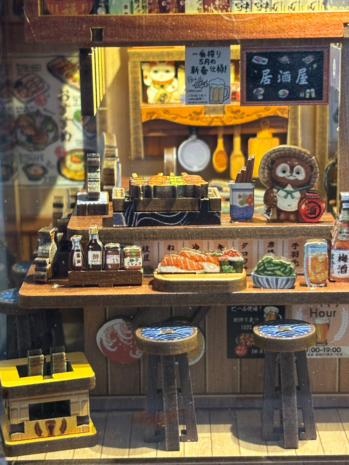 Traditional sushi shop