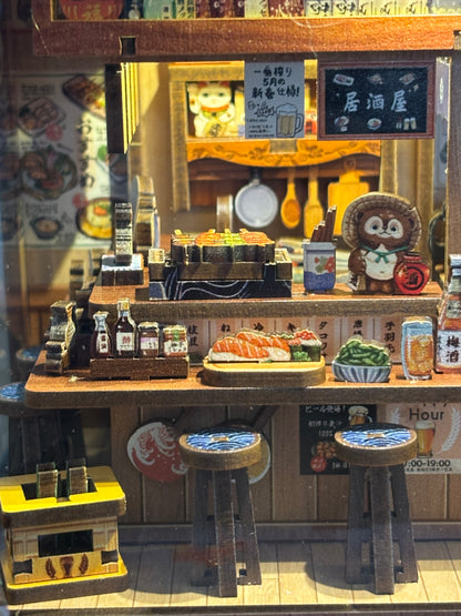 Traditional sushi shop